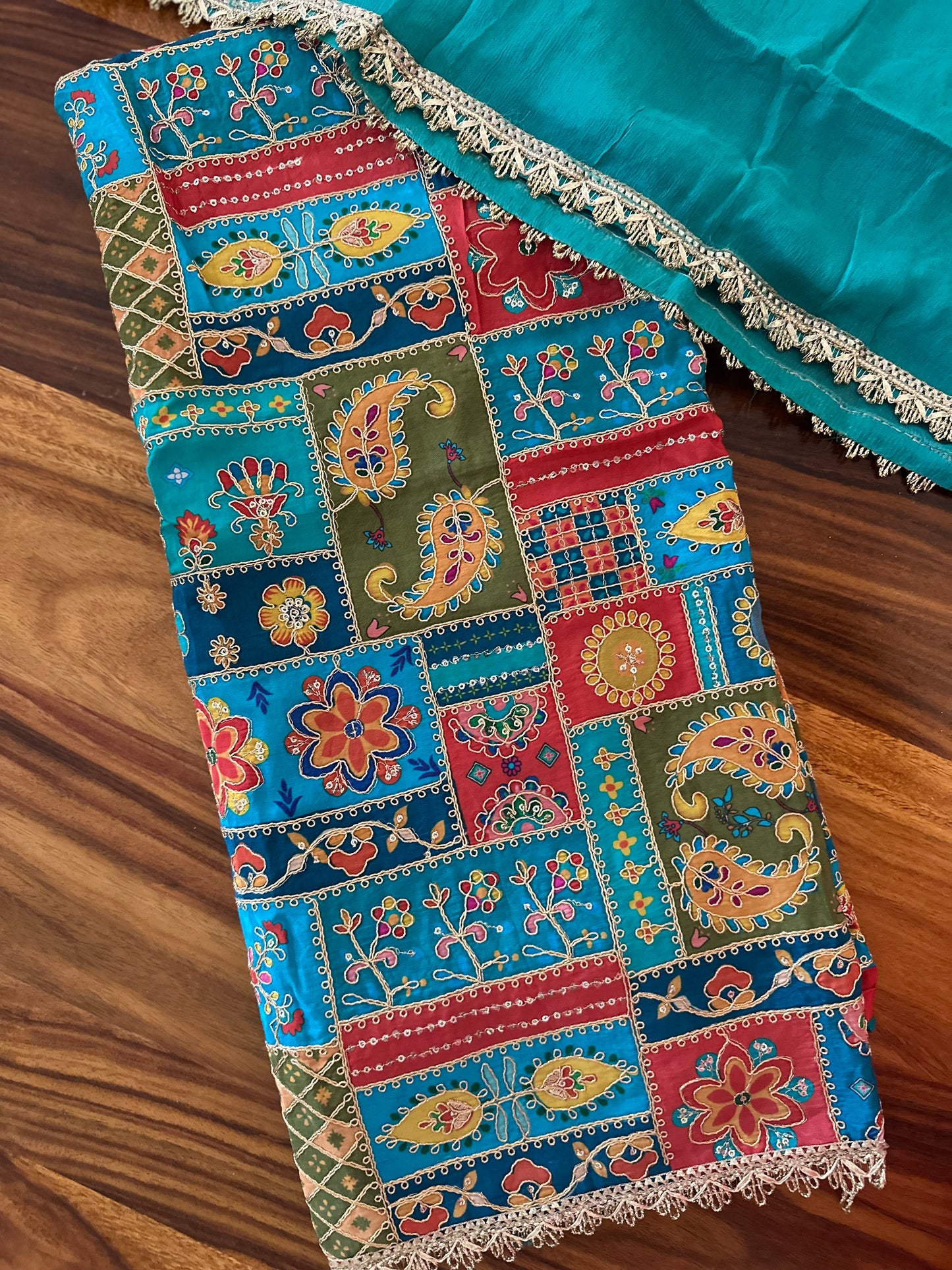 Designer Suit dupatta