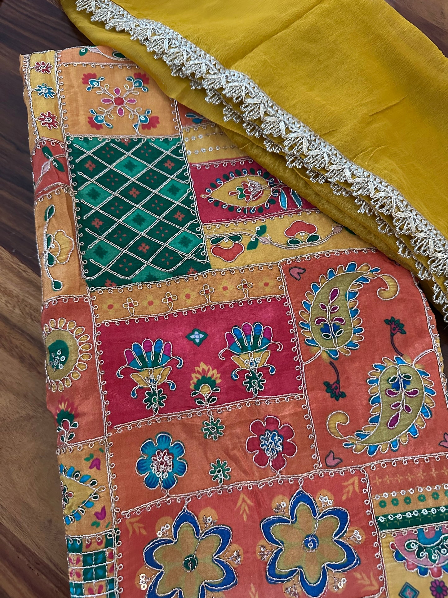 Designer Suit dupatta