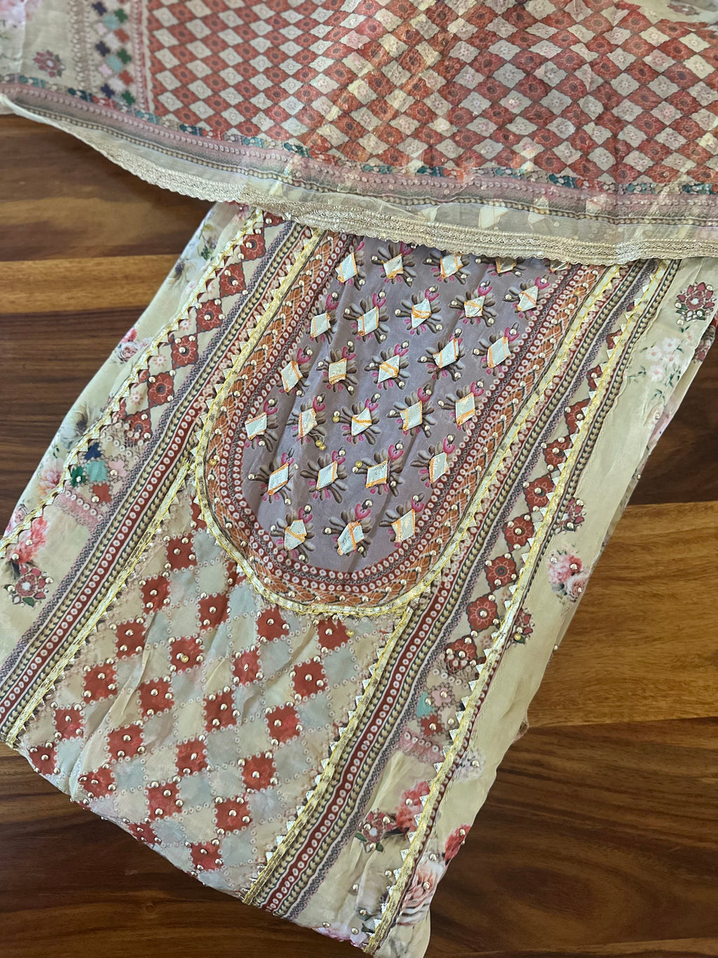Designer Suit dupatta