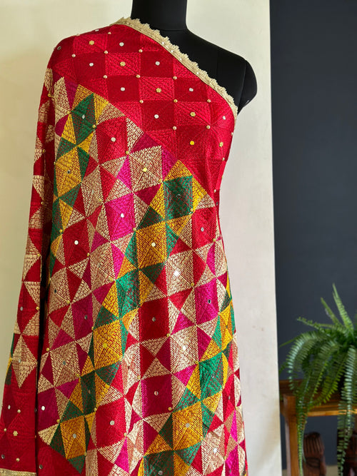 Traditional Phulkari – Noor Phulkari