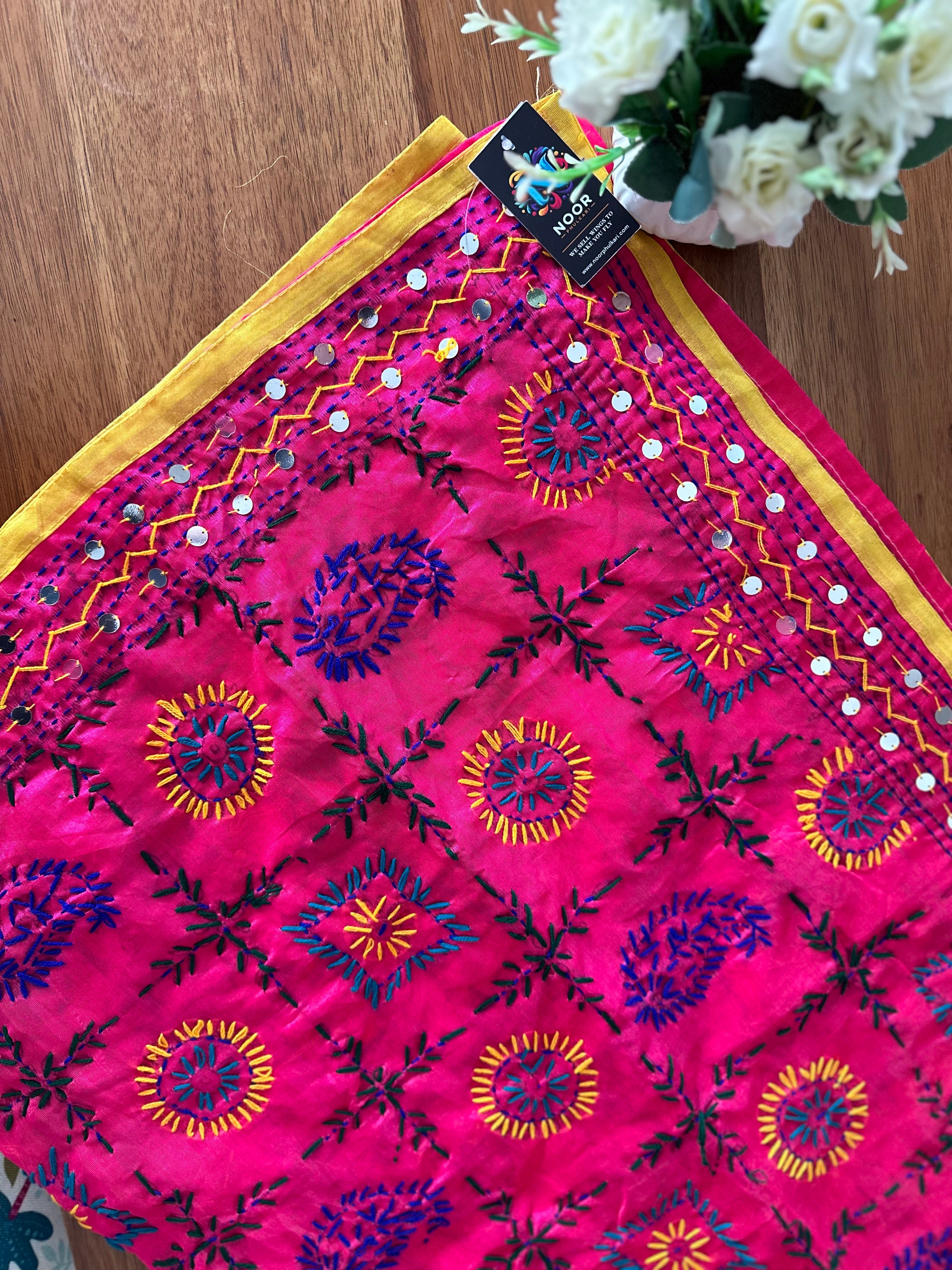 Handcrafted dupatta