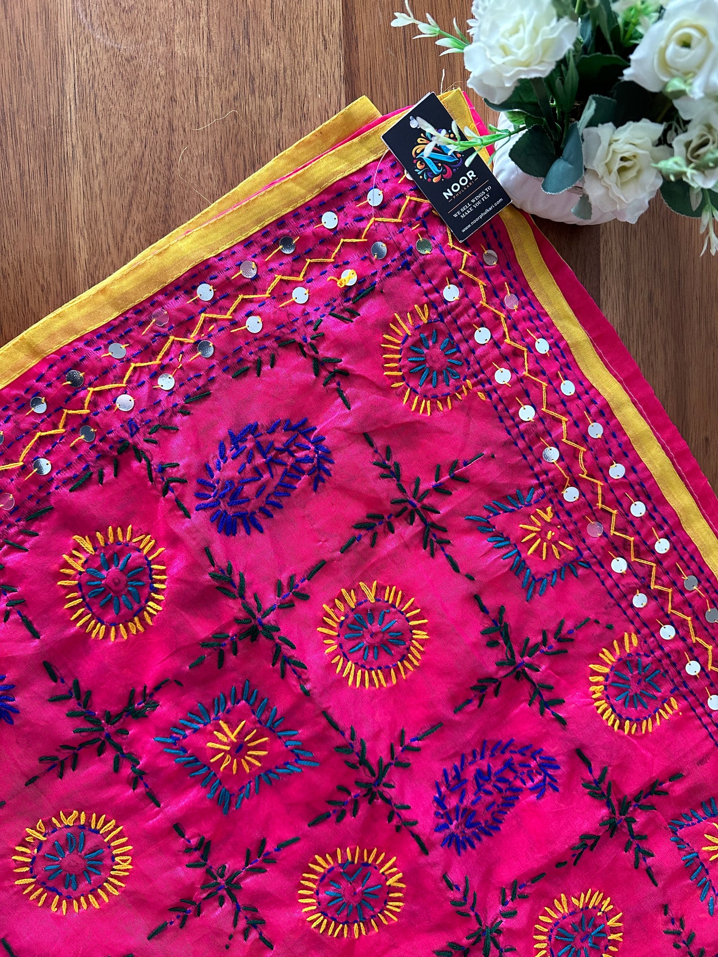 Handcrafted dupatta