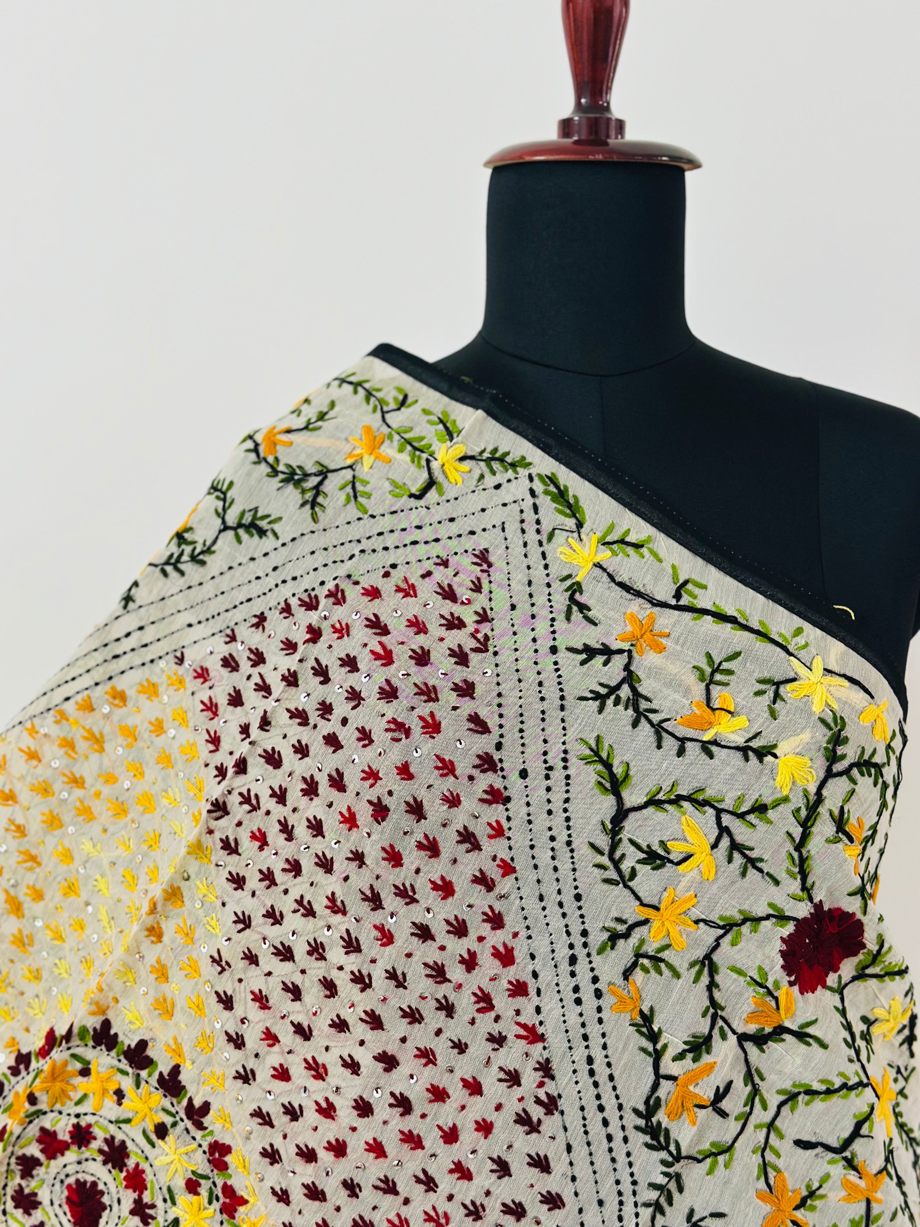 Handcrafted dupatta