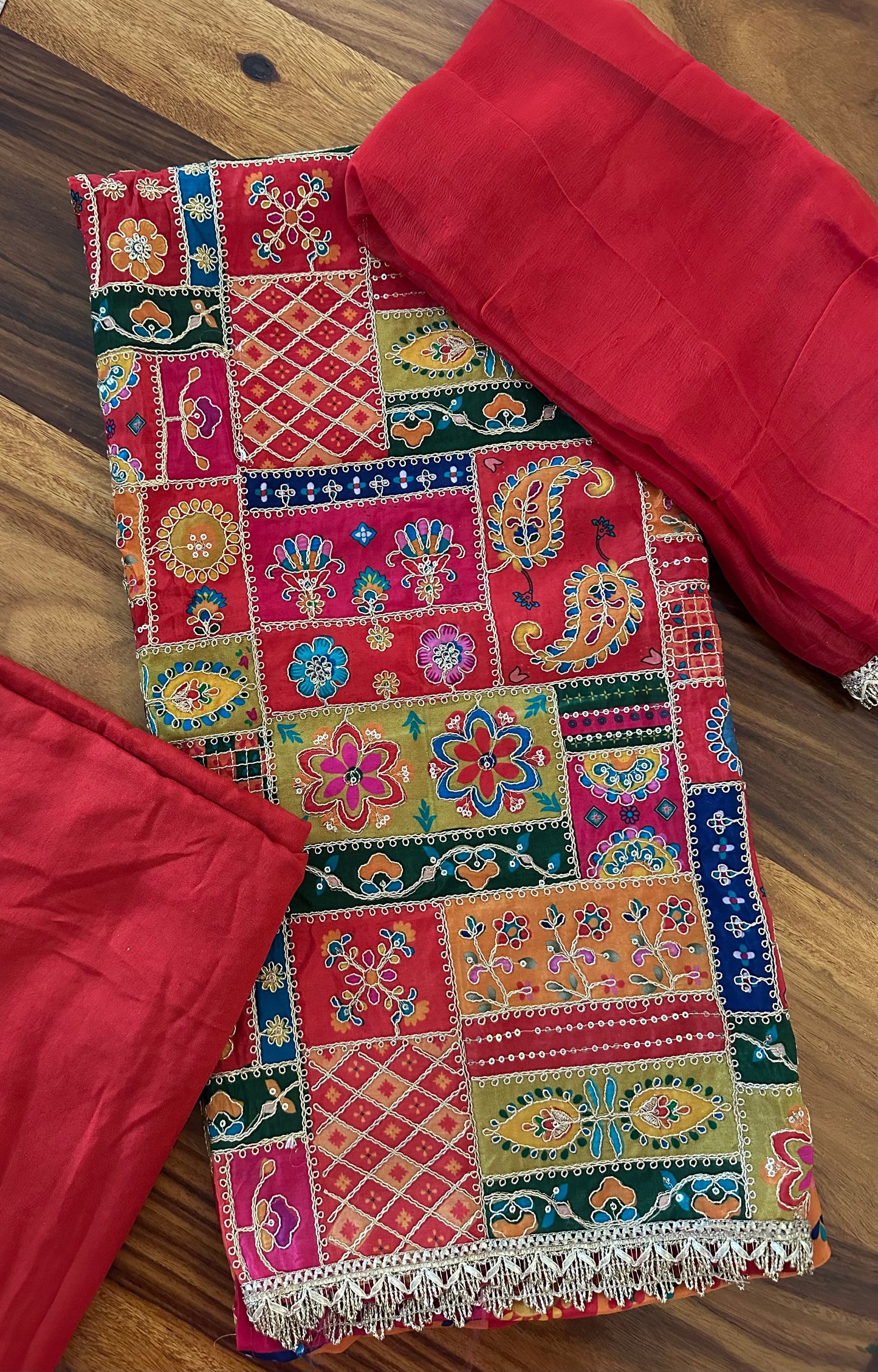 Designer Suit dupatta