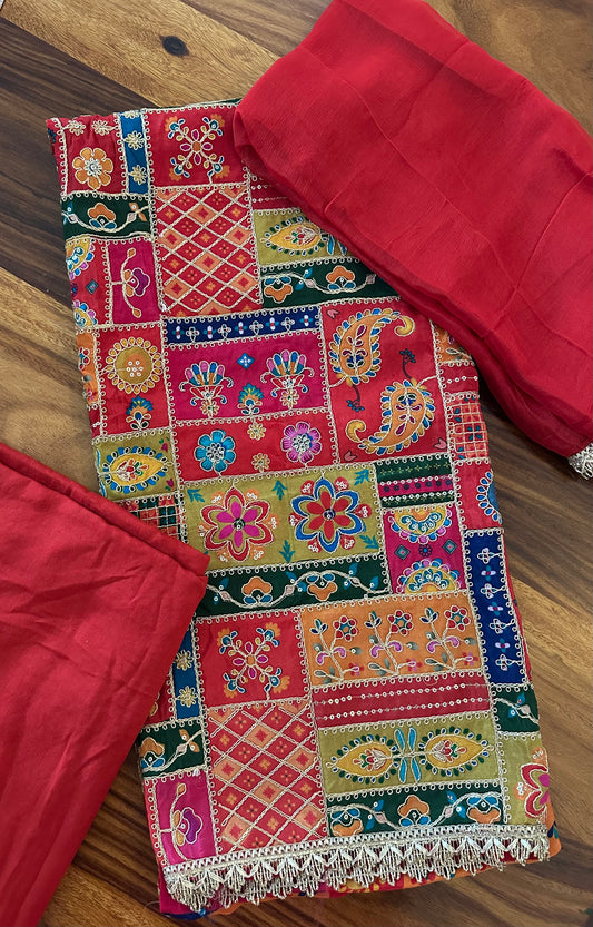 Designer Suit dupatta