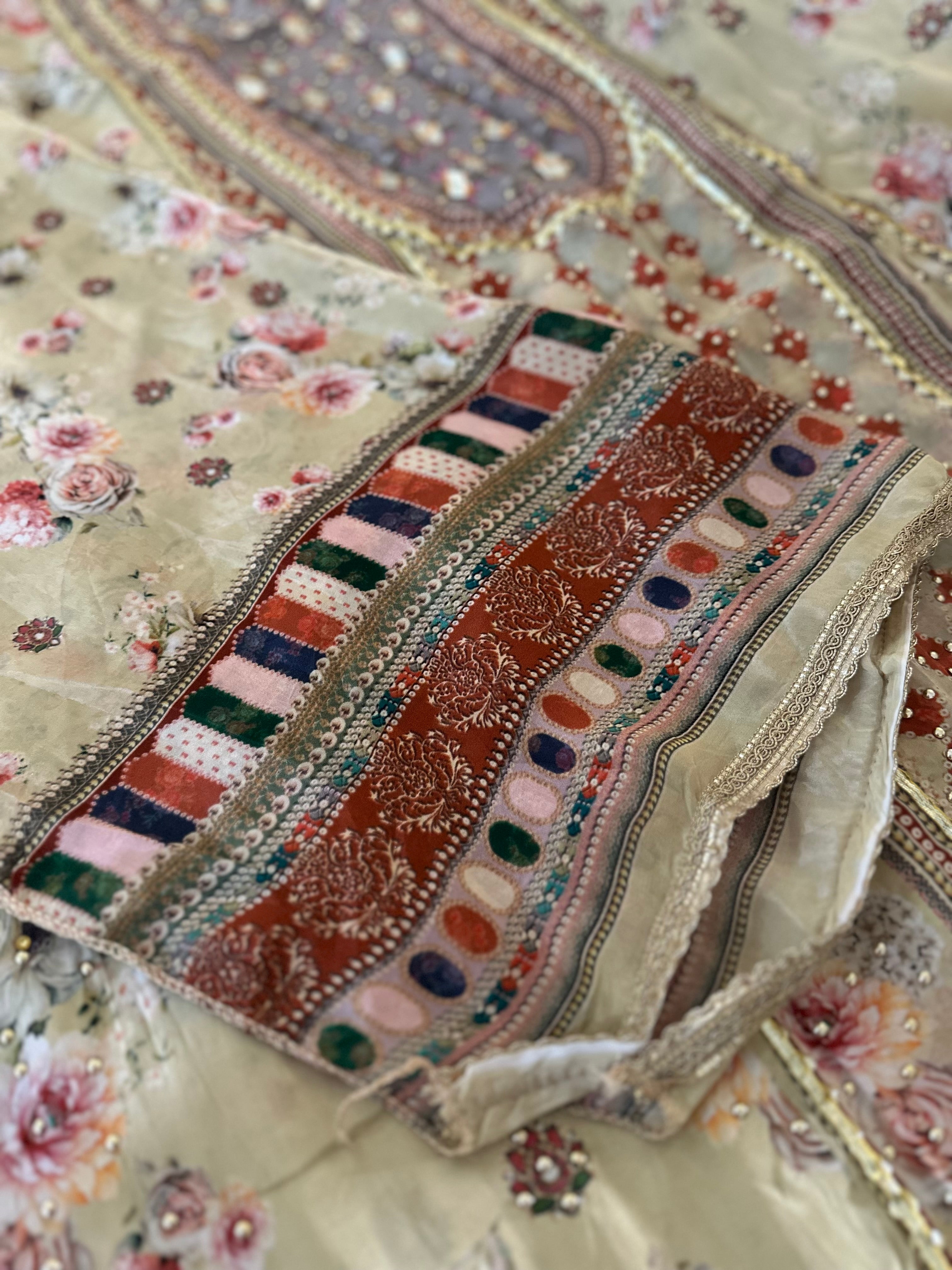 Designer Suit dupatta