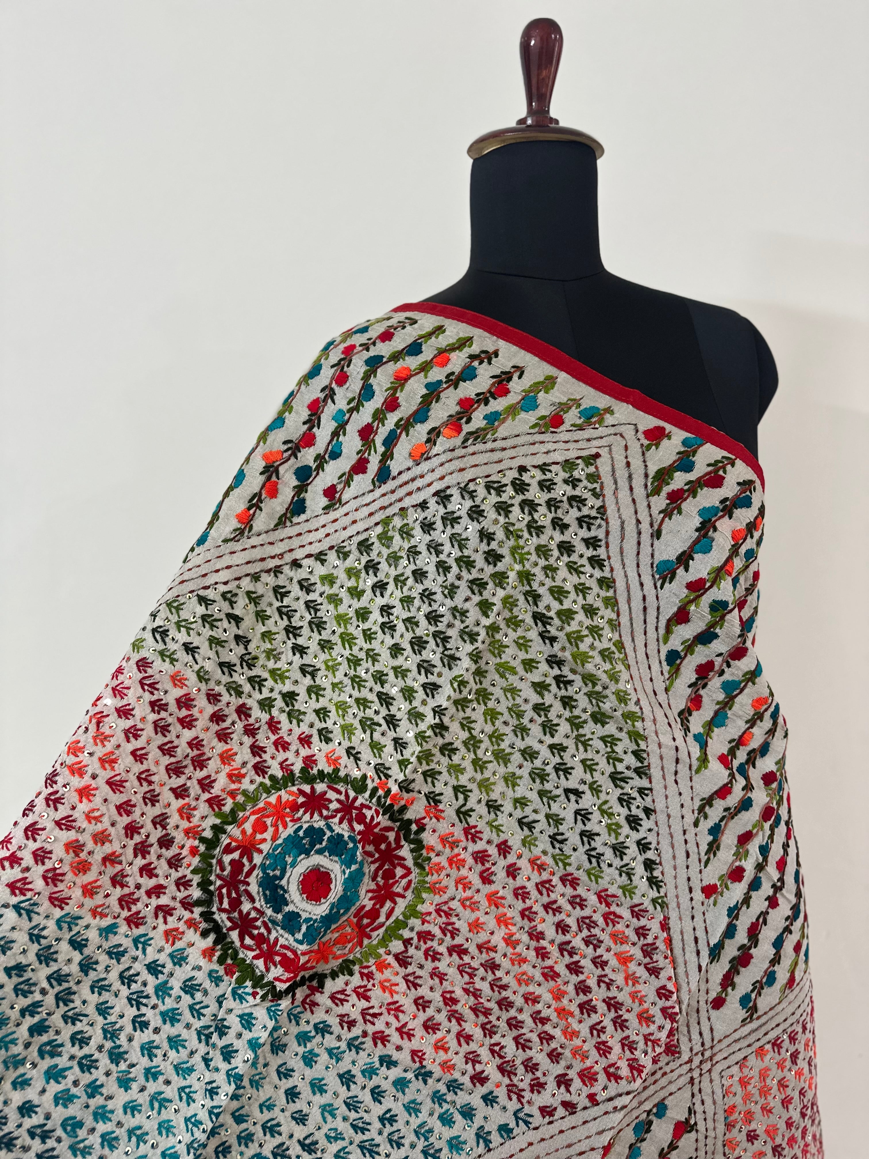 Handcrafted dupatta