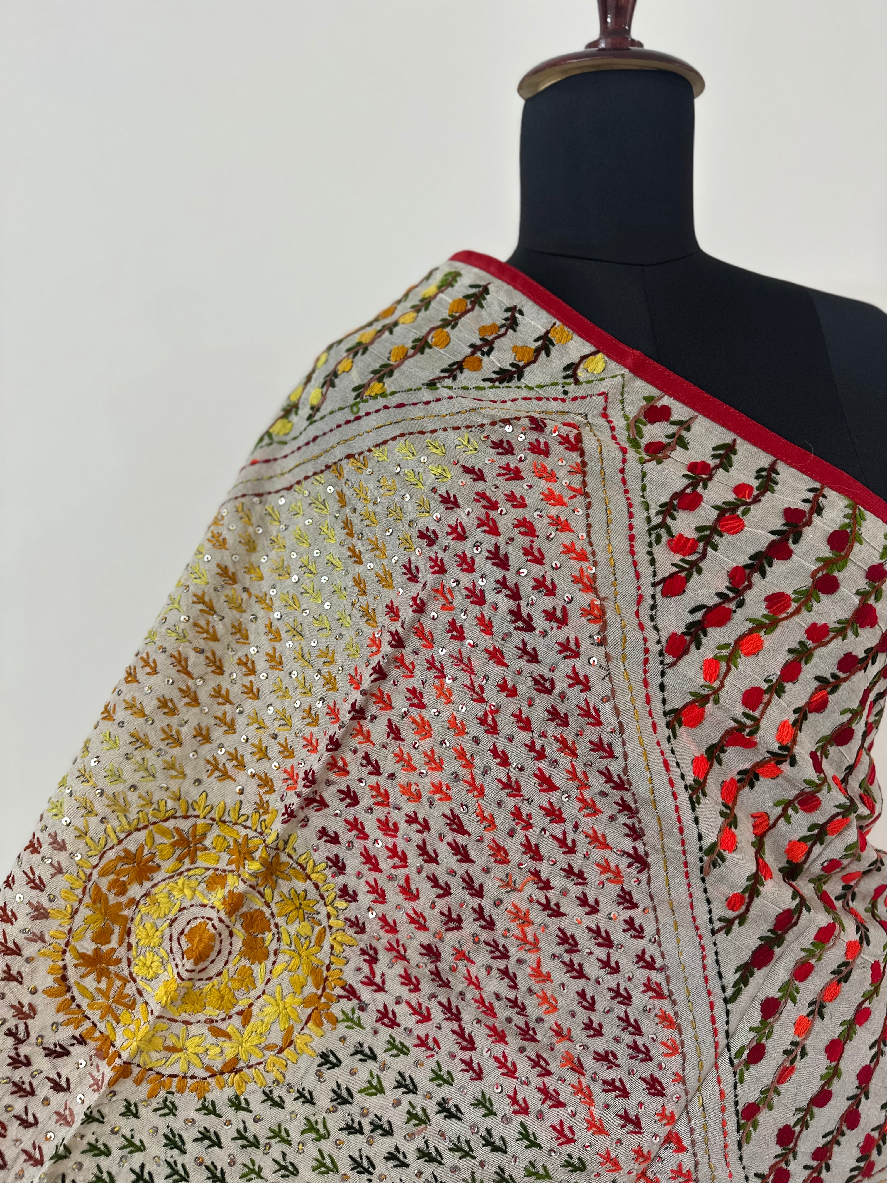 Handcrafted dupatta