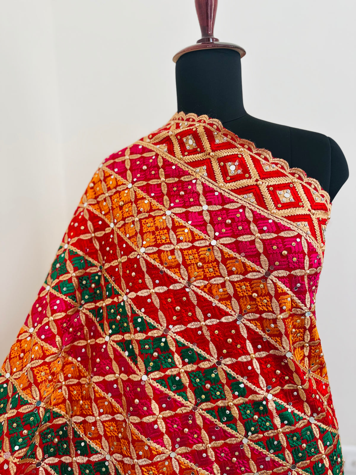 Phula Rai Premium Phulkari – Noor Phulkari