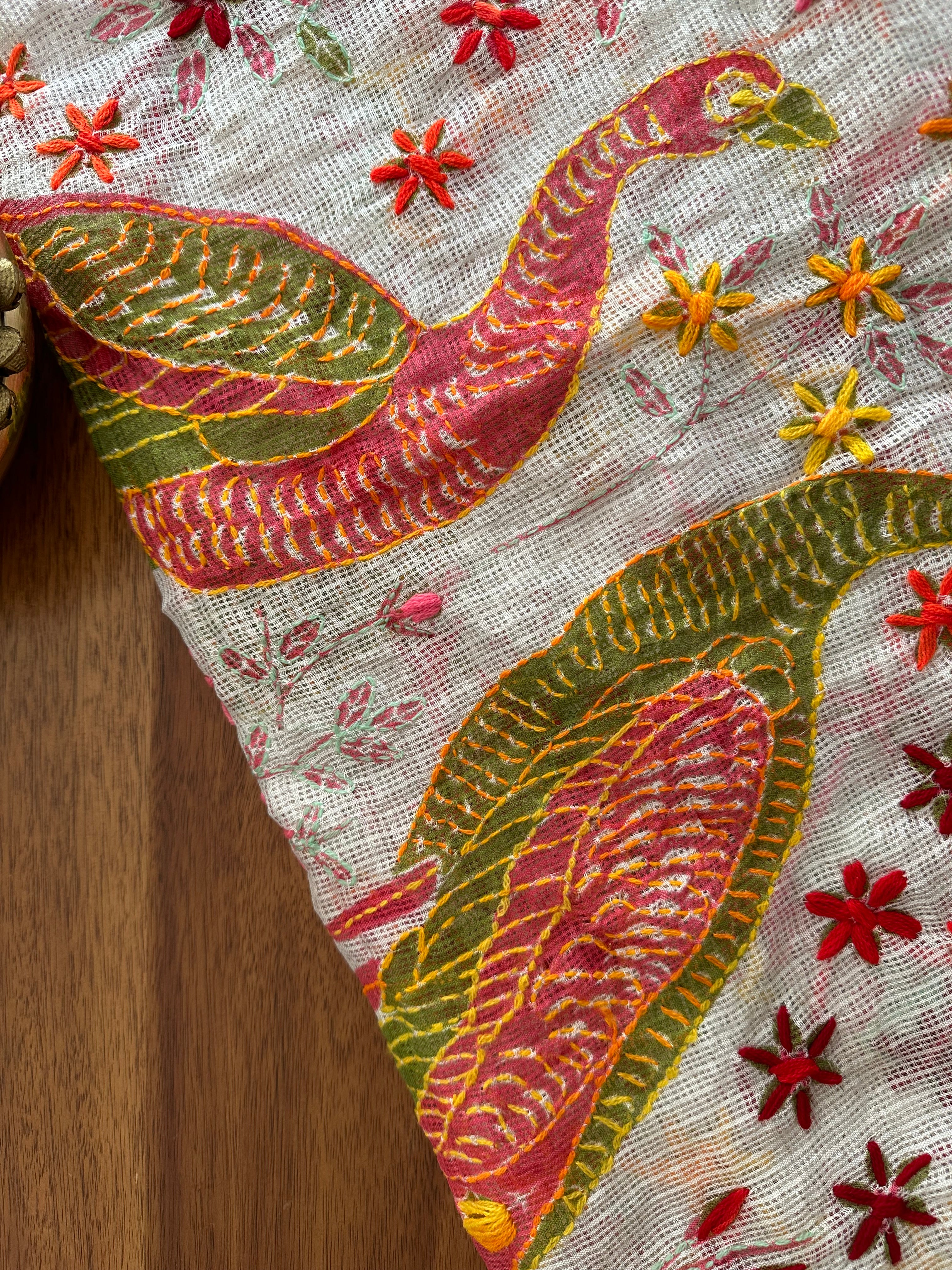 Olive Green Peacock Suit Set