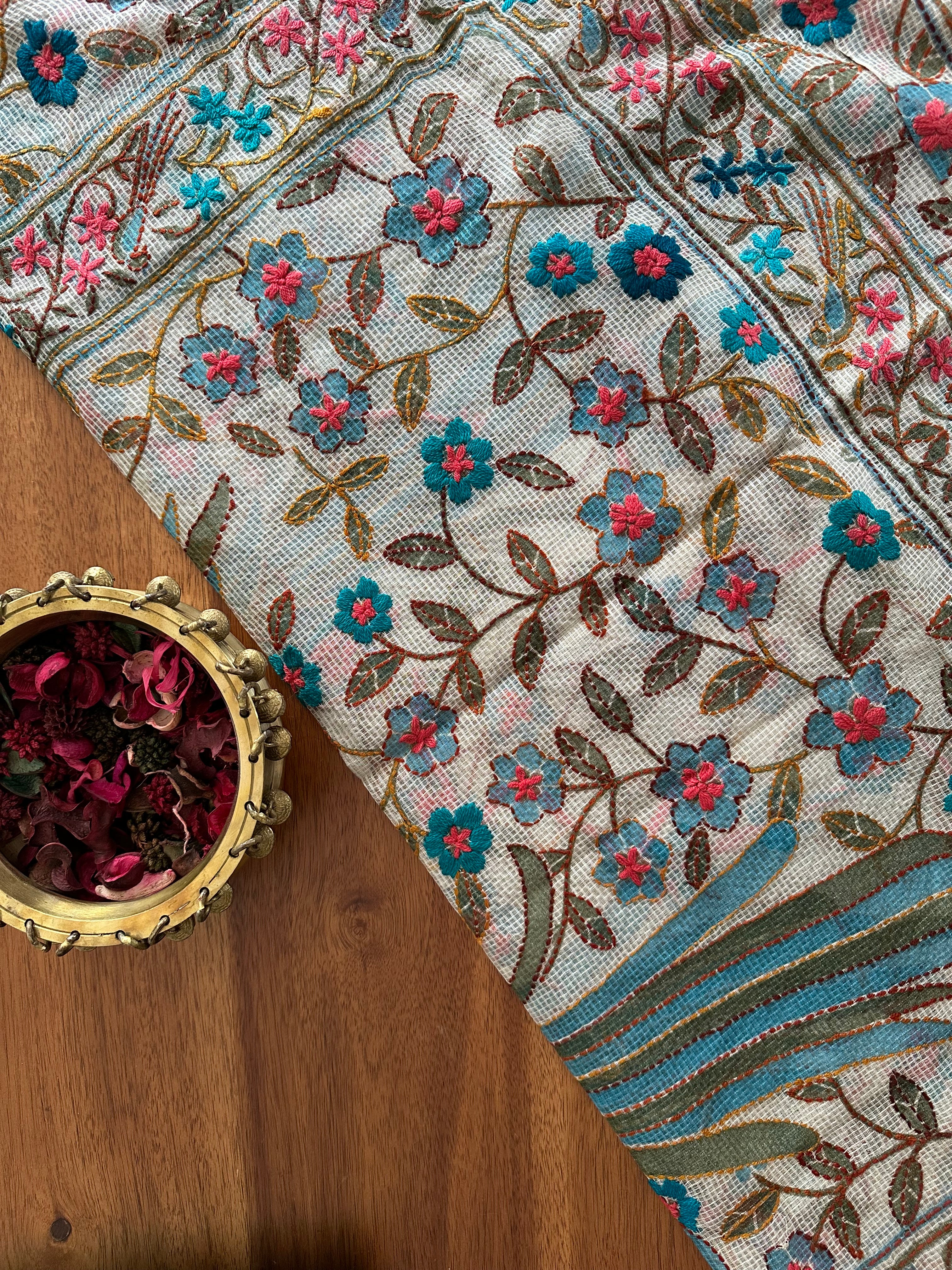 Emerald Floral Suit Set