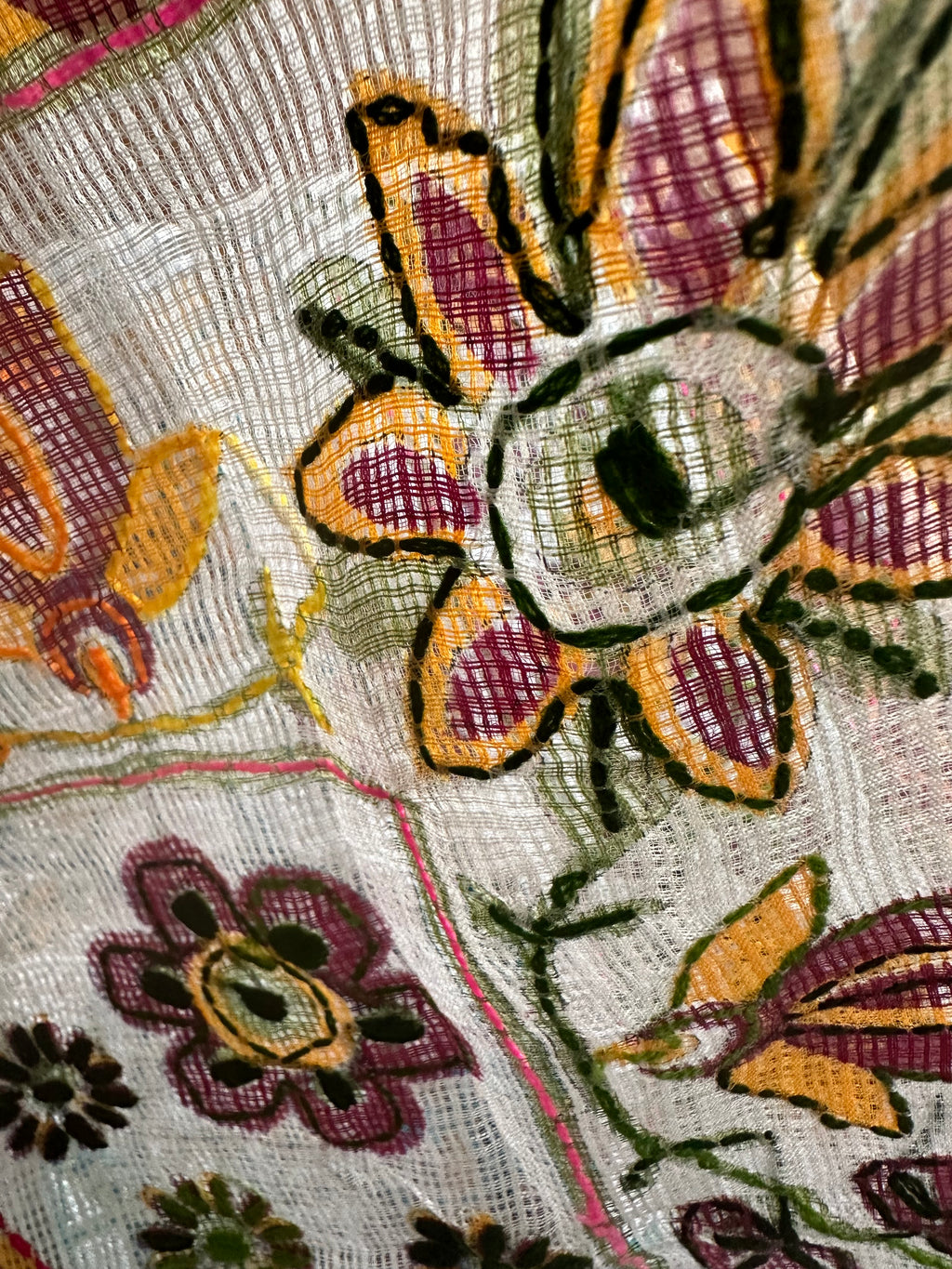 Dark Chocolate Floral Suit Set