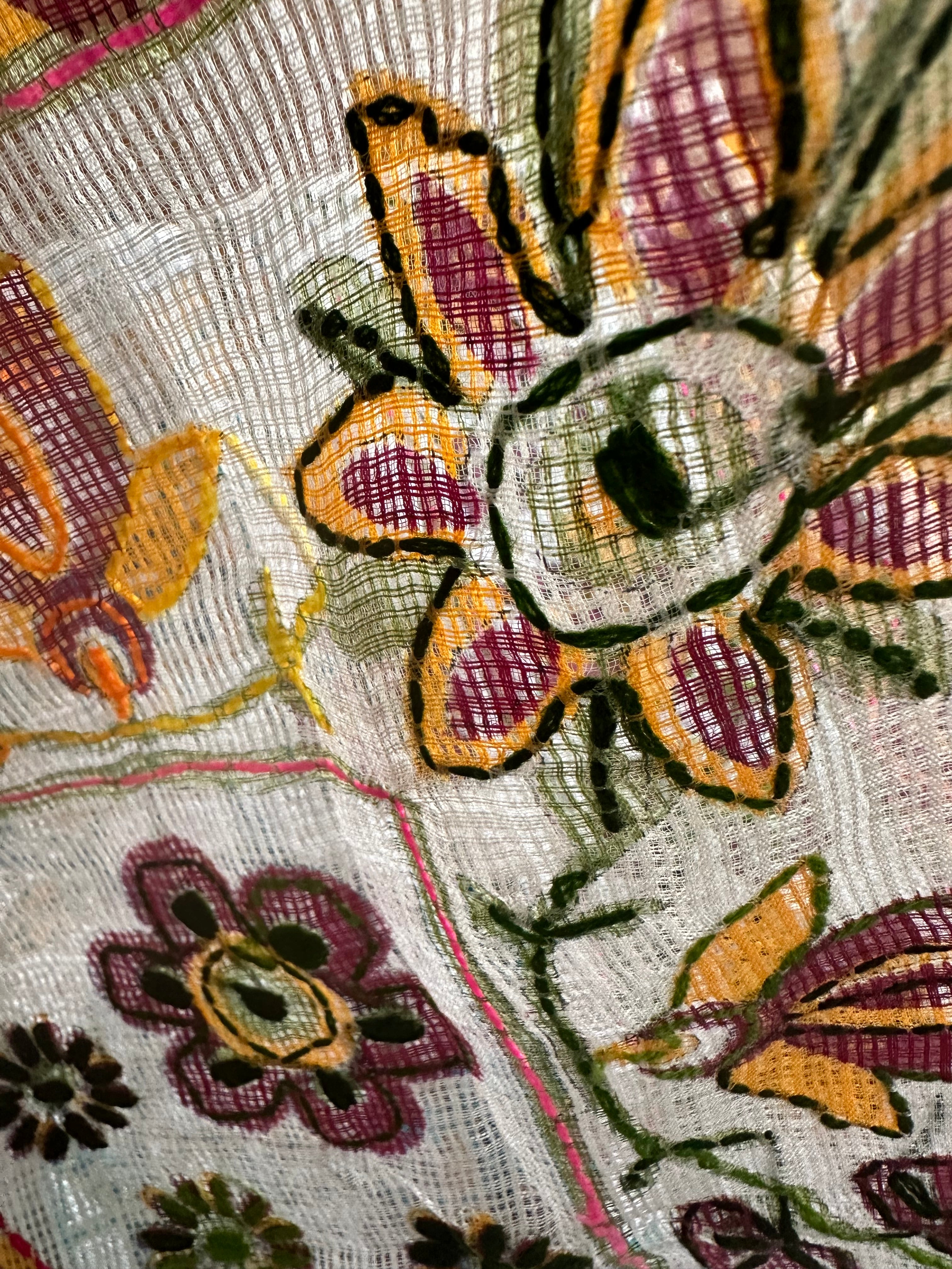 Dark Chocolate Floral Suit Set