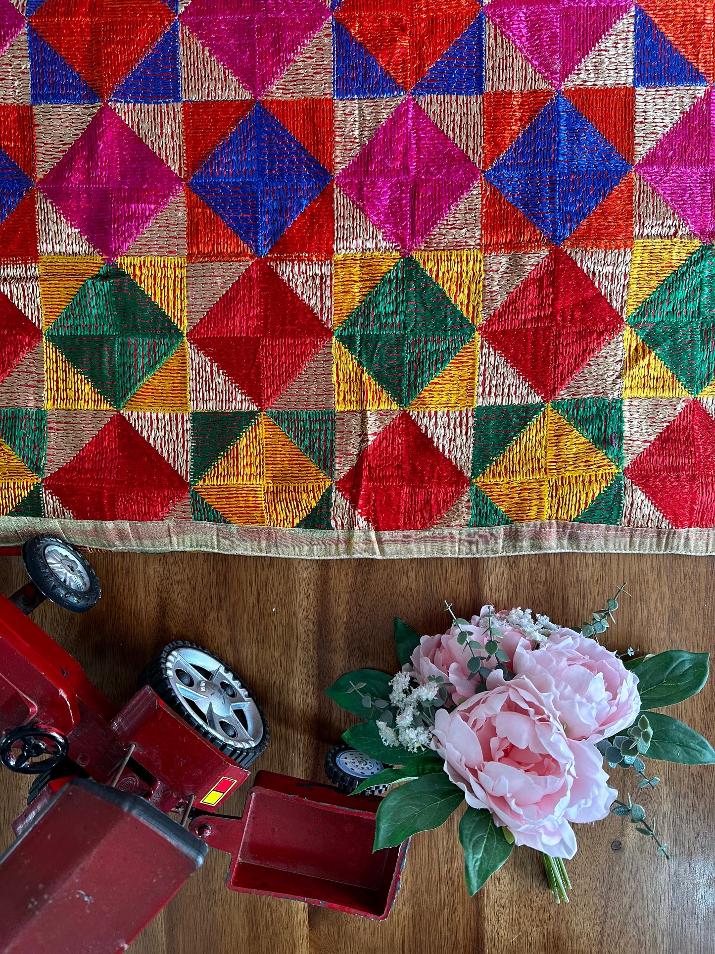 Traditional phulkari