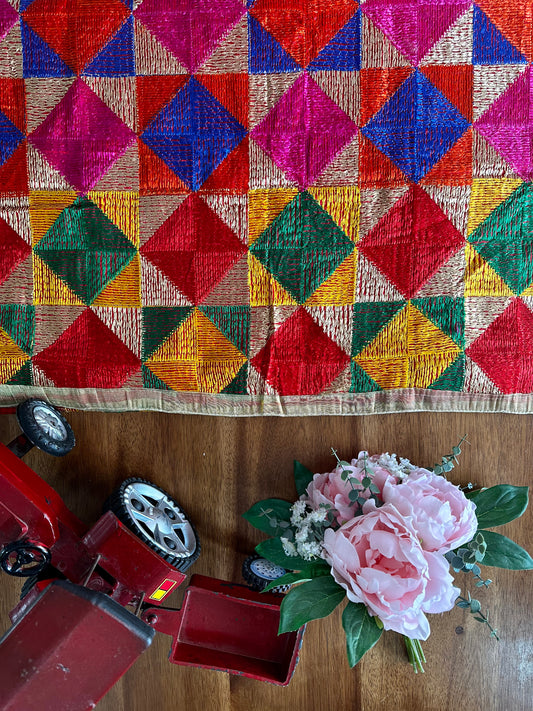 Traditional phulkari