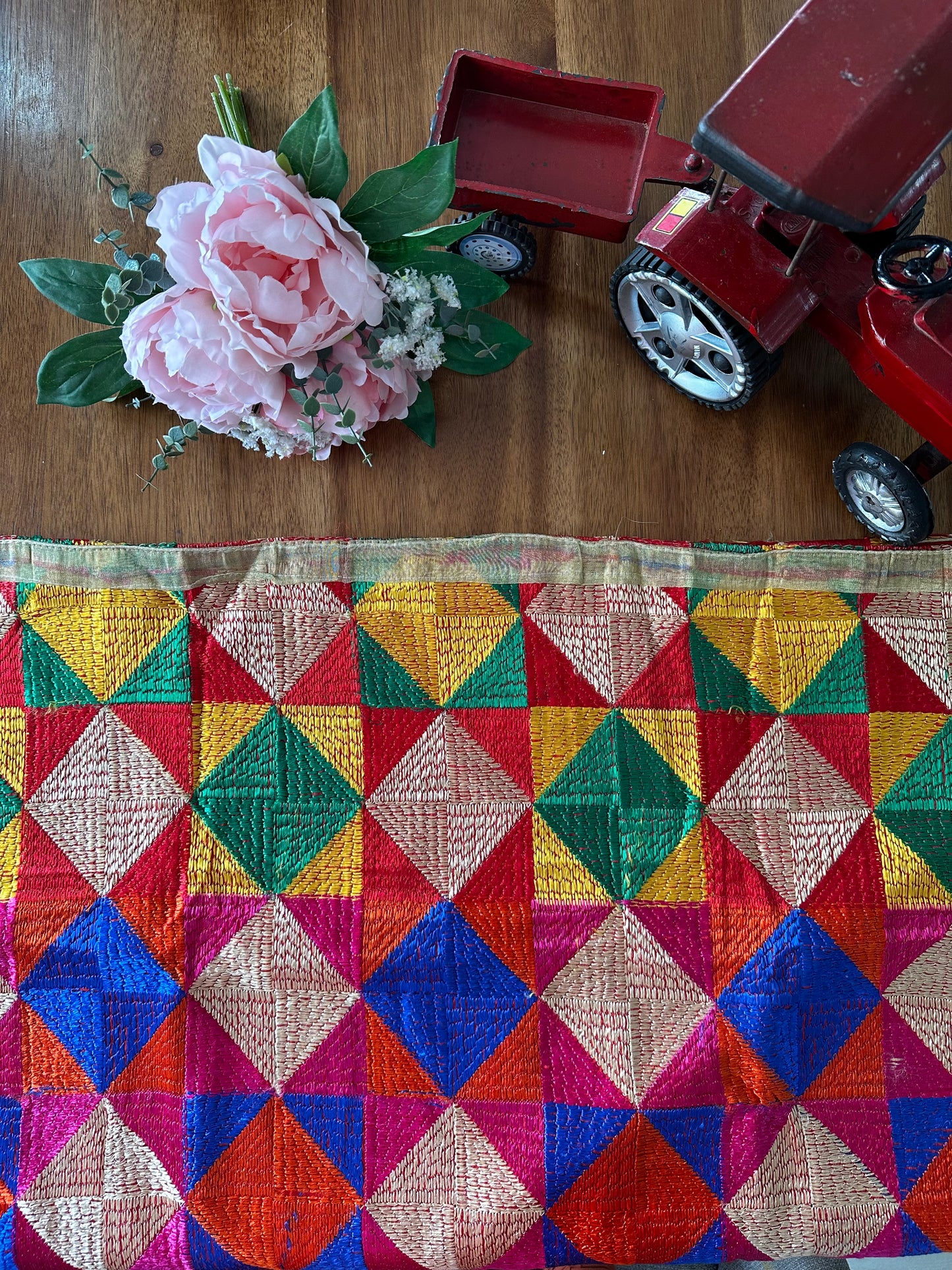 Traditional phulkari