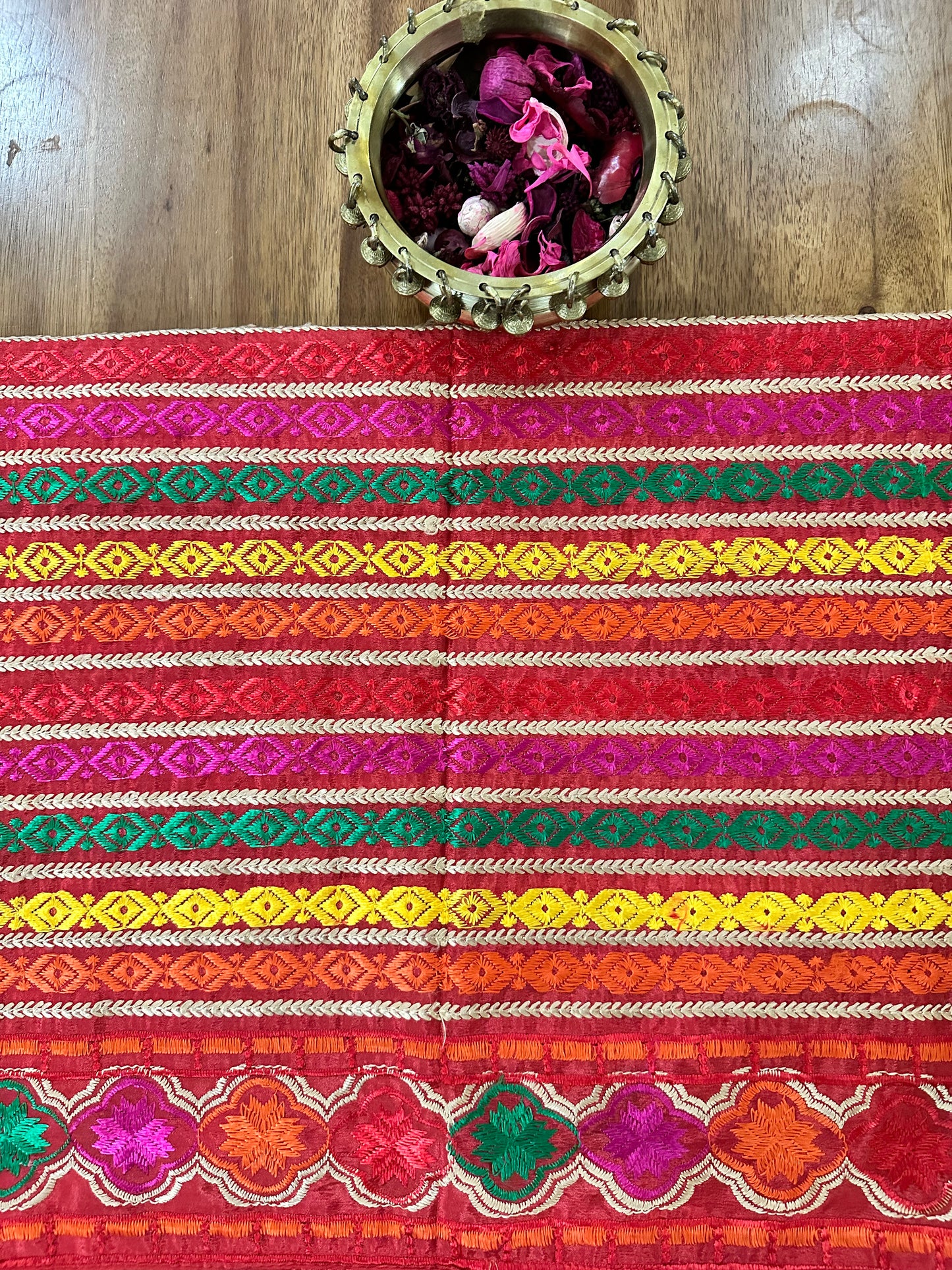 Classic Phulkari Dupatta without mirror work