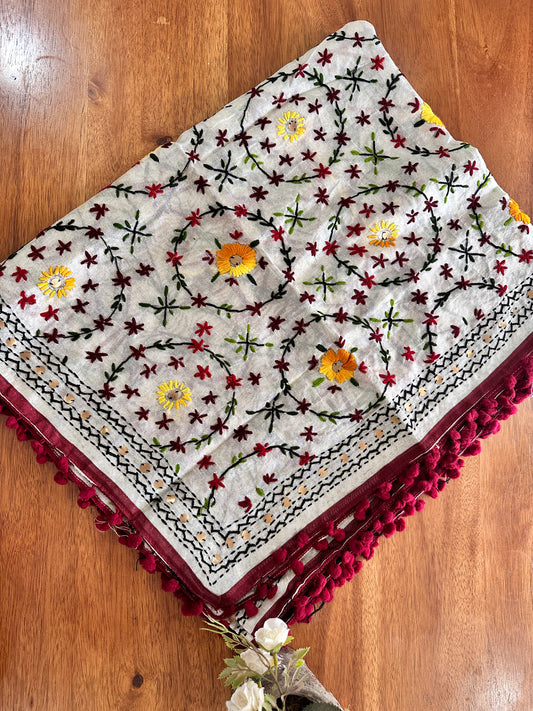 Handcrafted dupatta