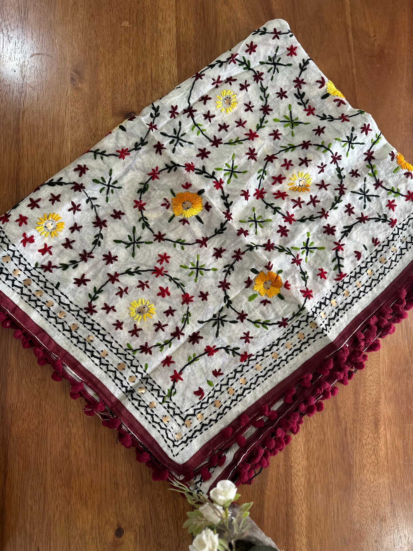 Handcrafted dupatta