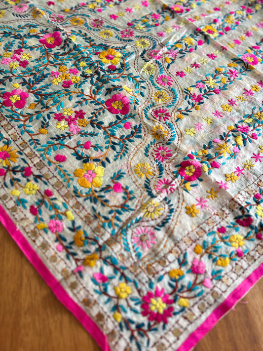 Handcrafted dupatta