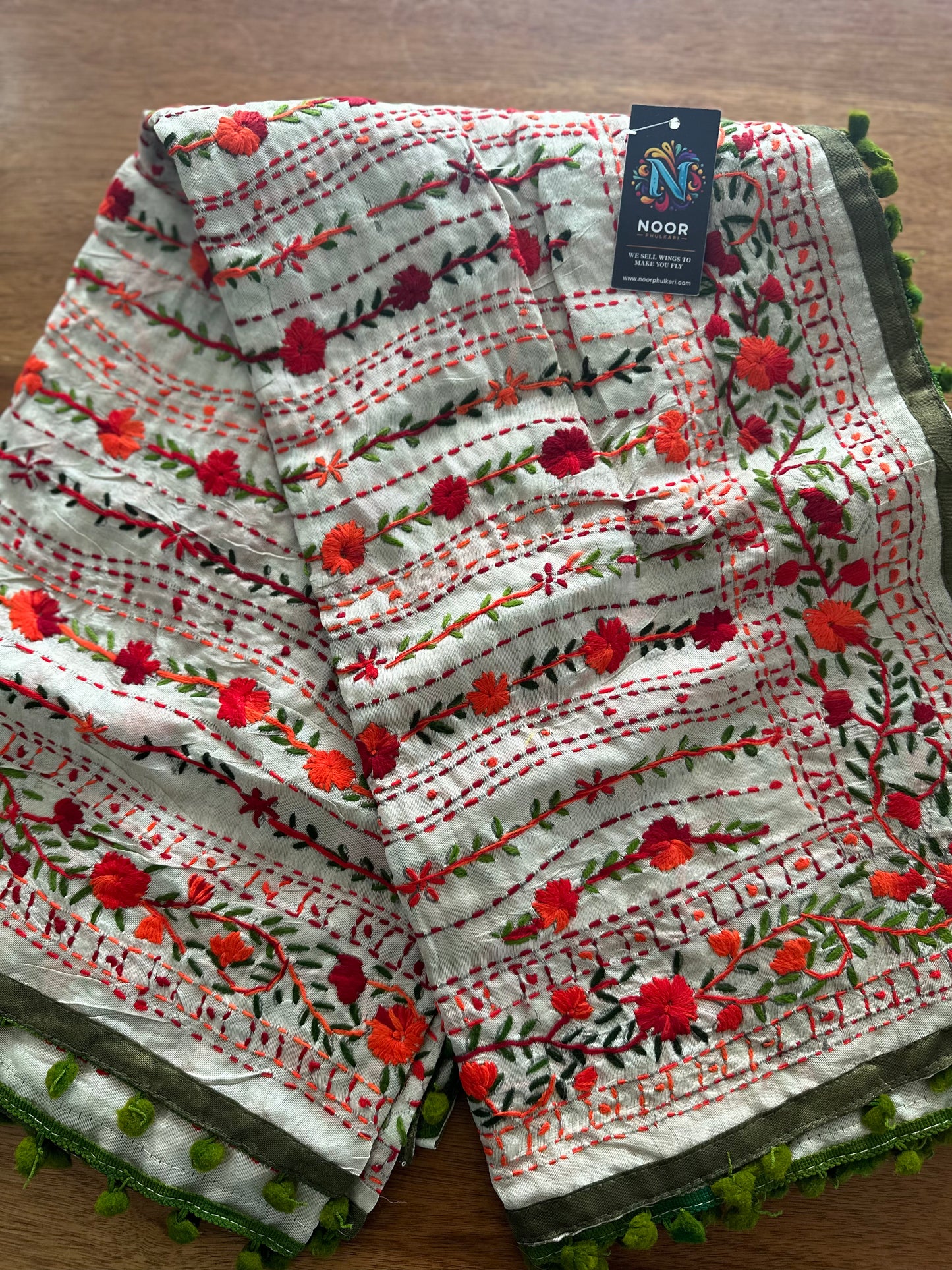 Handcrafted dupatta