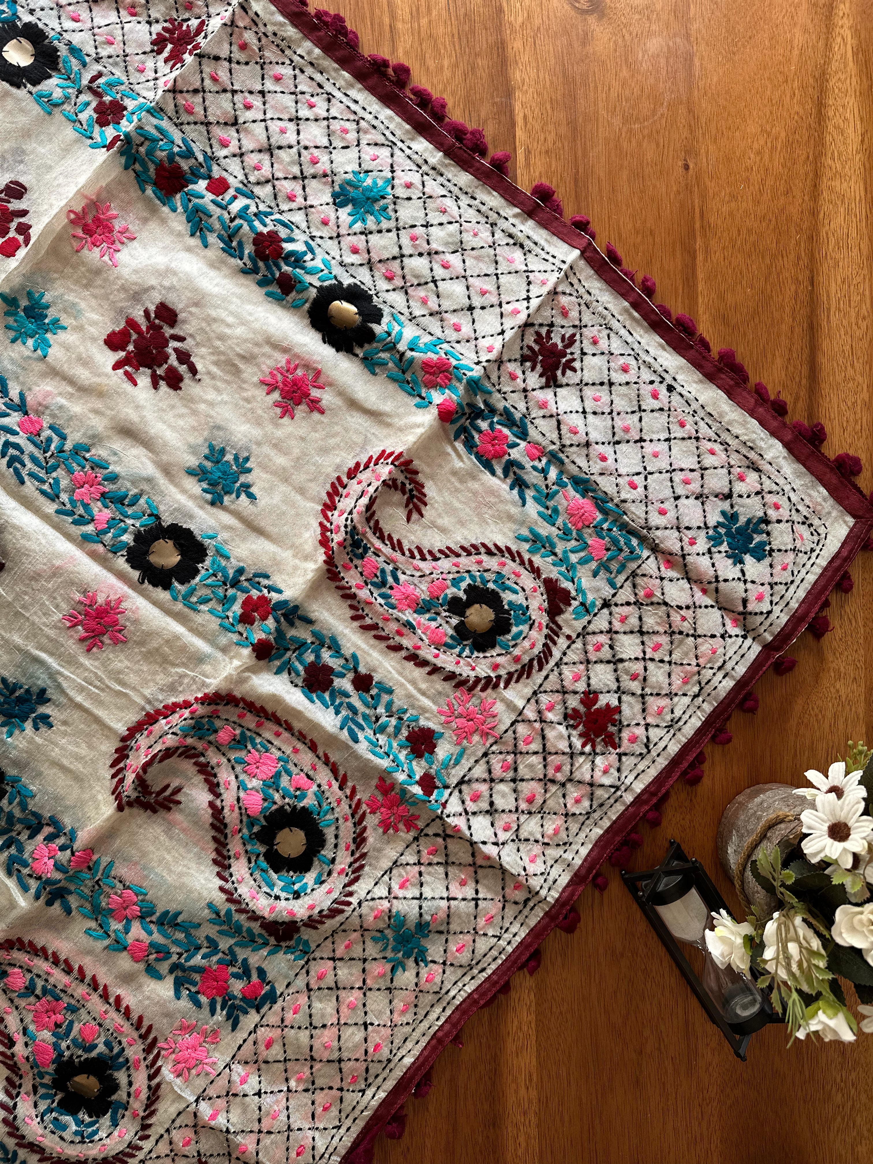 Handcrafted dupatta