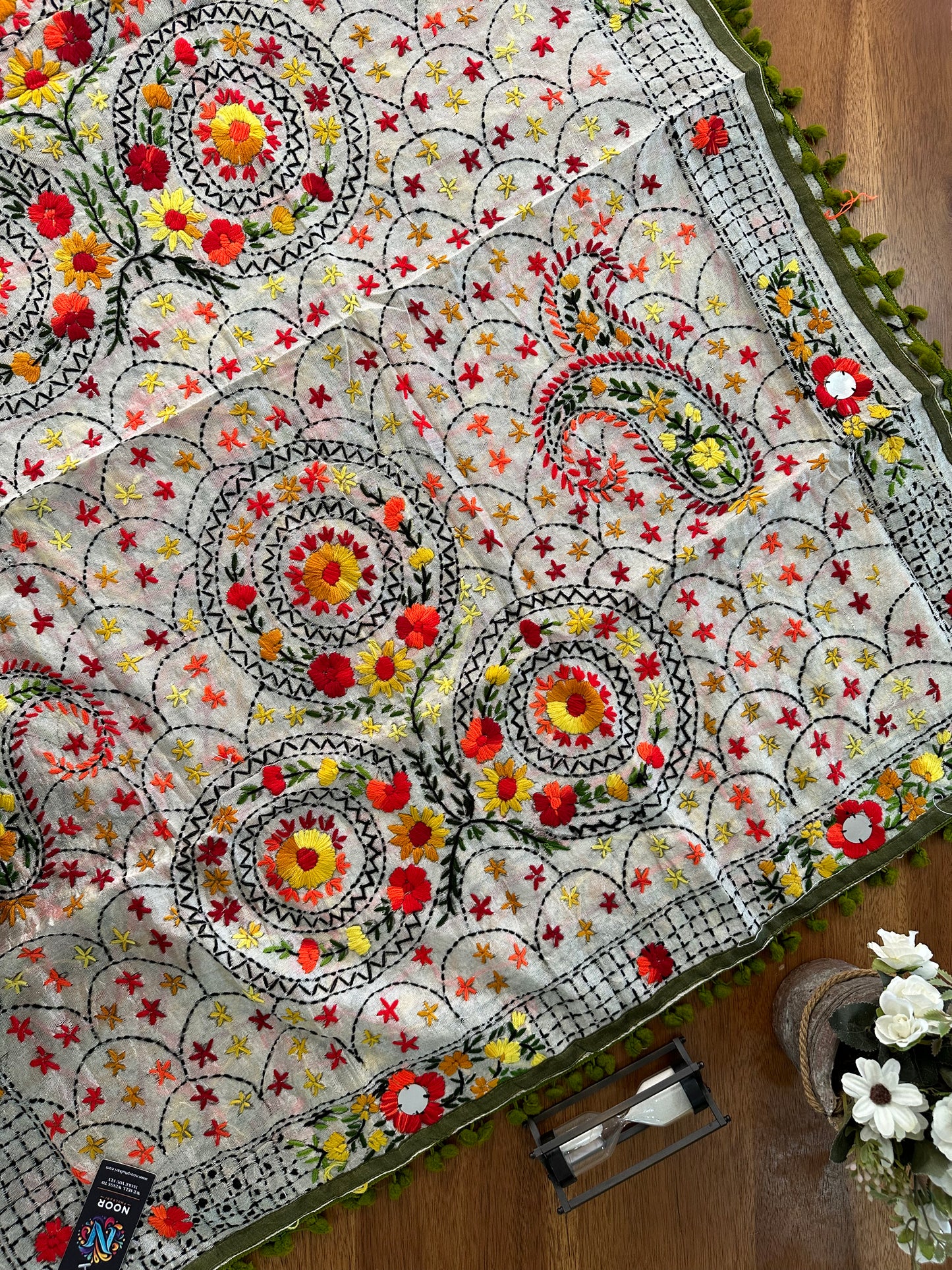 Handcrafted dupatta