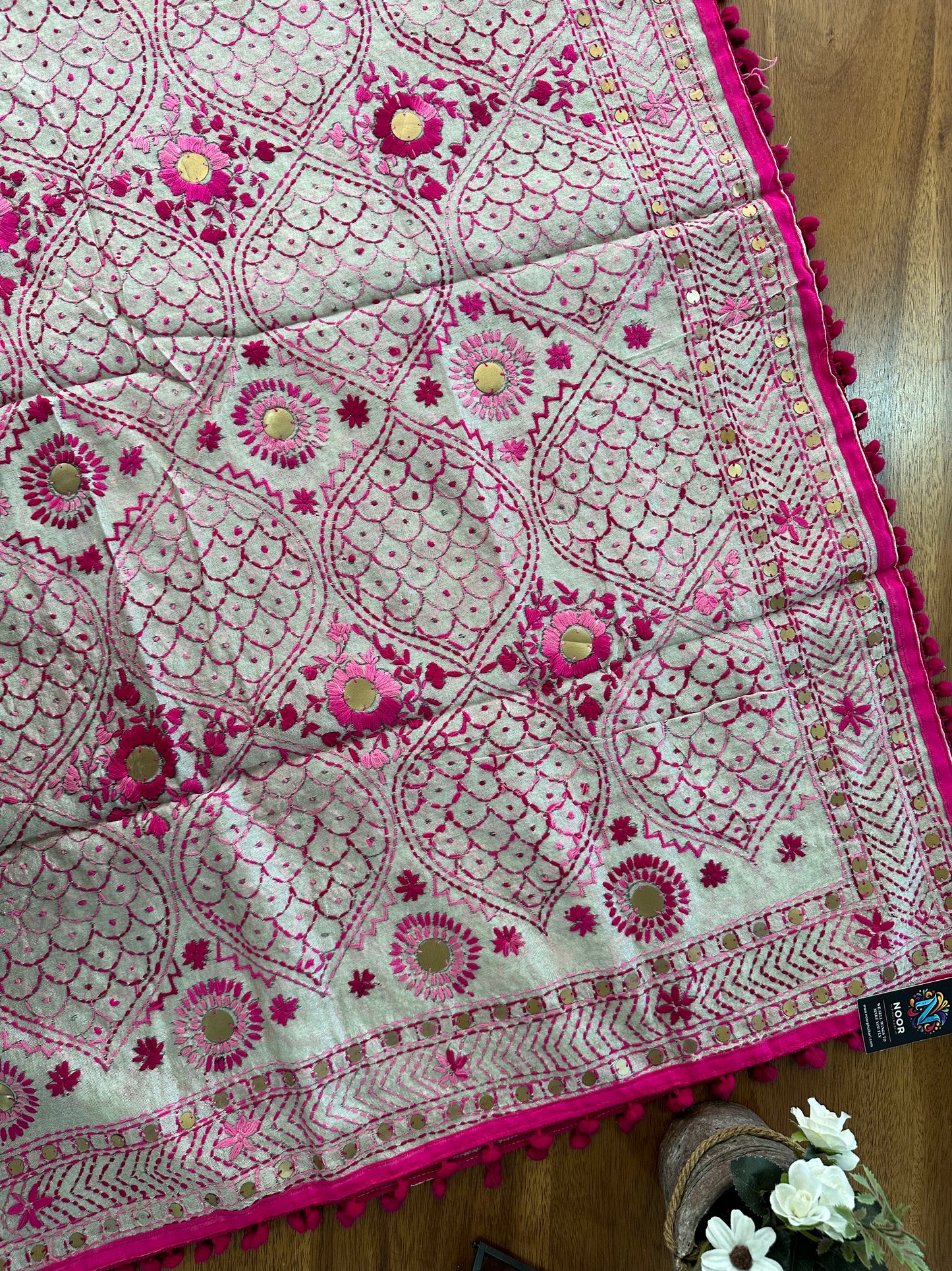 Handcrafted dupatta