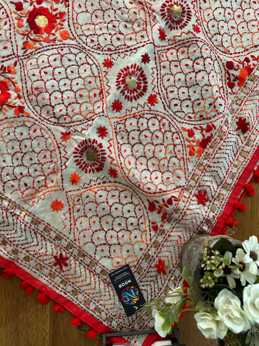 Handcrafted dupatta