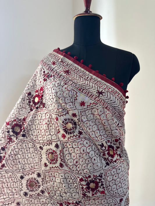 Handcrafted dupatta