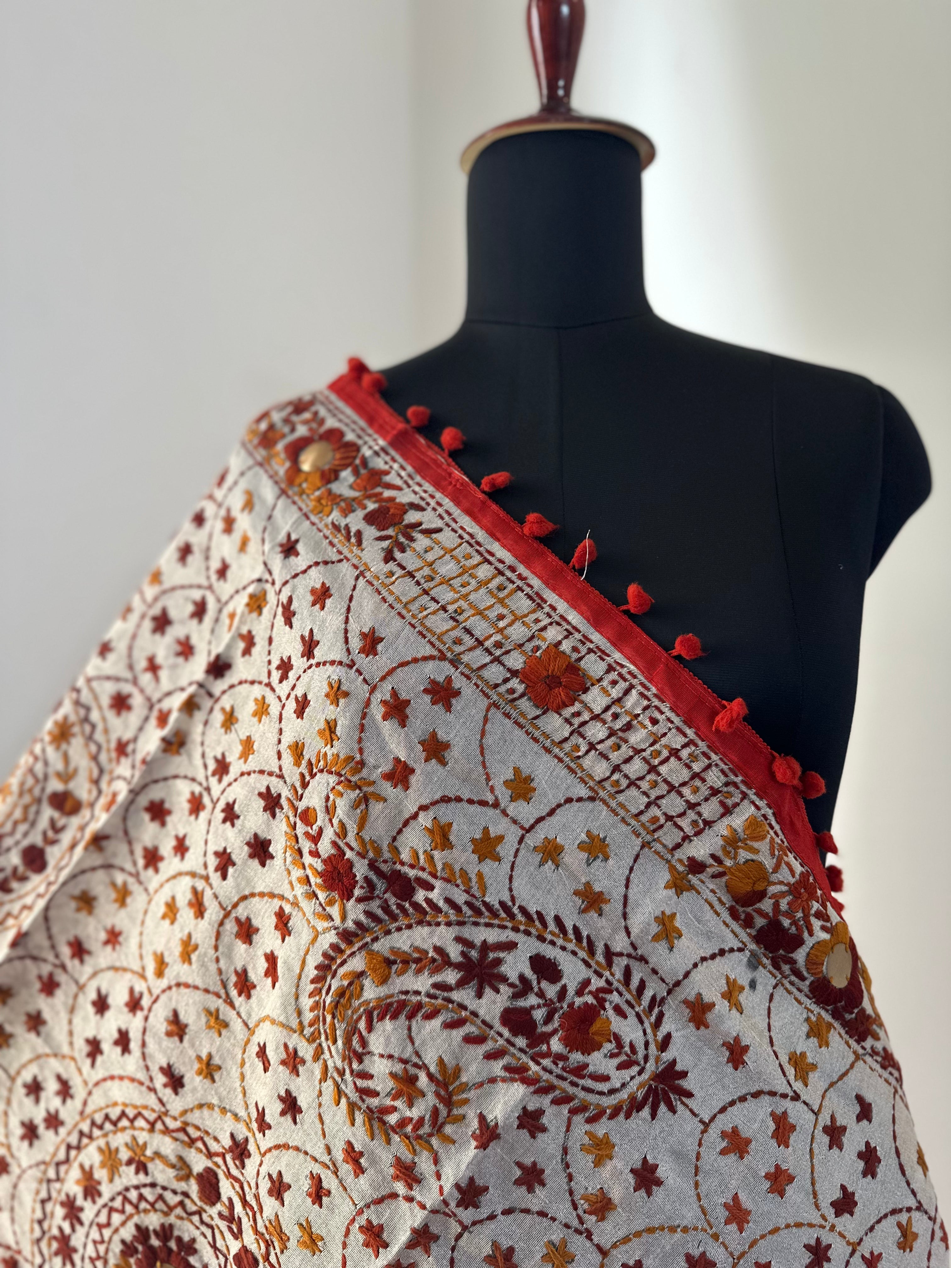 Handcrafted dupatta