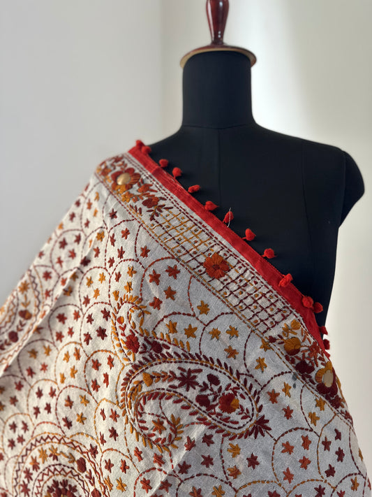 Handcrafted dupatta