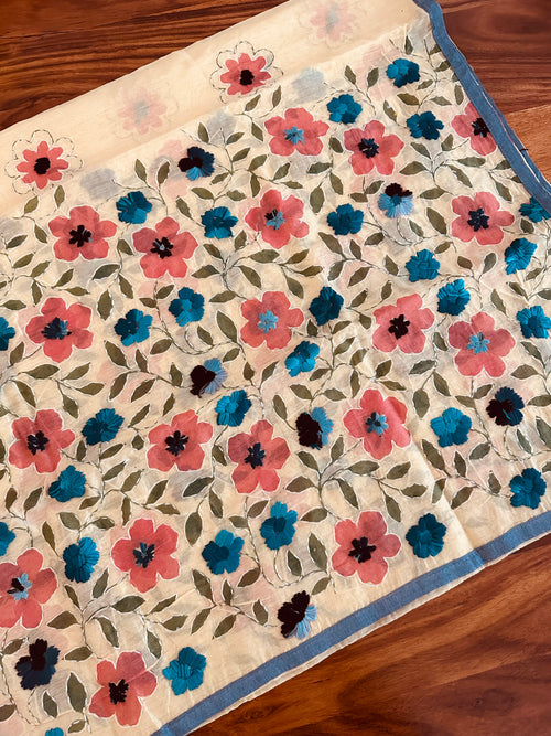 Coral & Teal Floral Suit Set